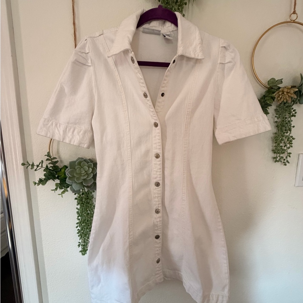 Jean Button-Up Women's dress